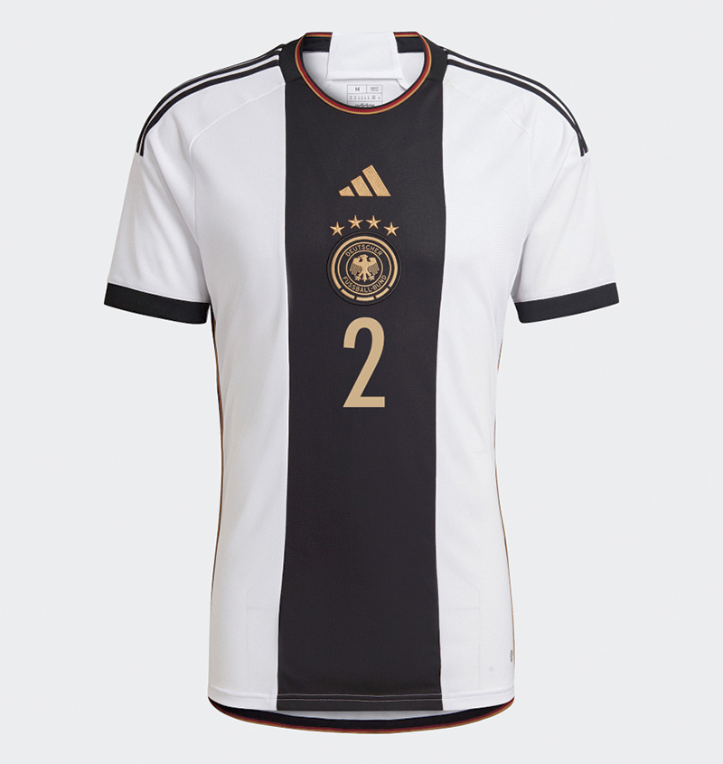Tyskland Hjemmebanetrøje til VM Qatar 2022