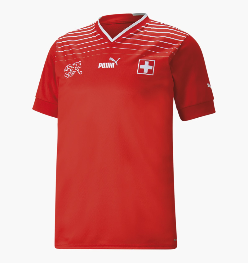 Schweiz Hjemmebanetrøje til VM Qatar 2022