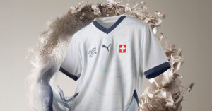 Hvid Schweiz Udebanetrøje EURO 2024
