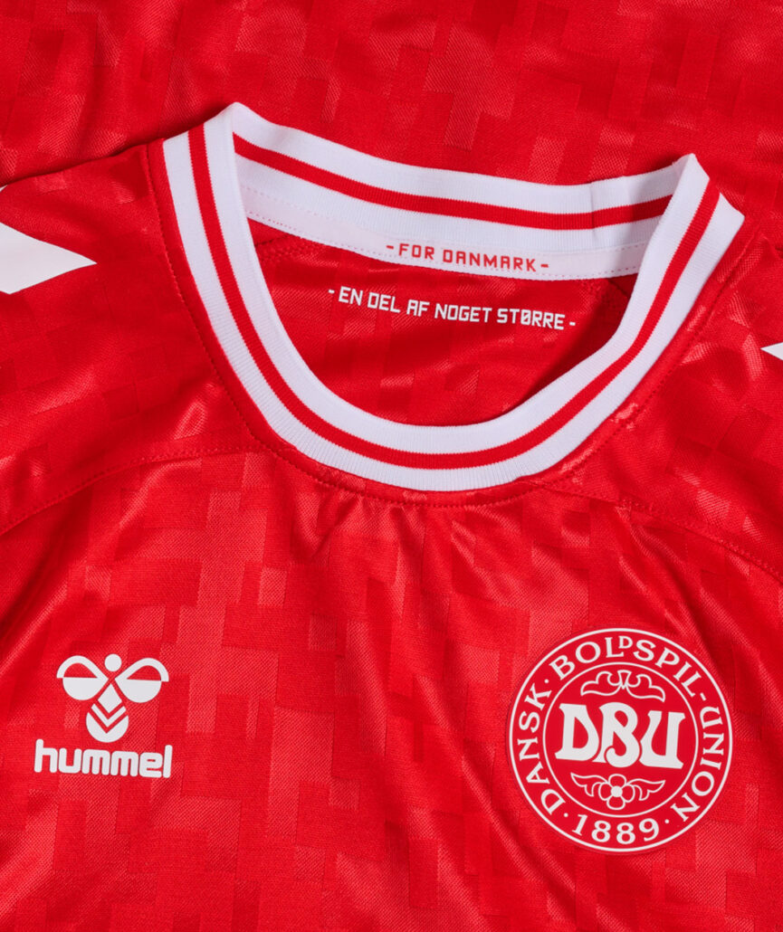 Den røde Danmark Hjemmebanetrøje EURO 2024