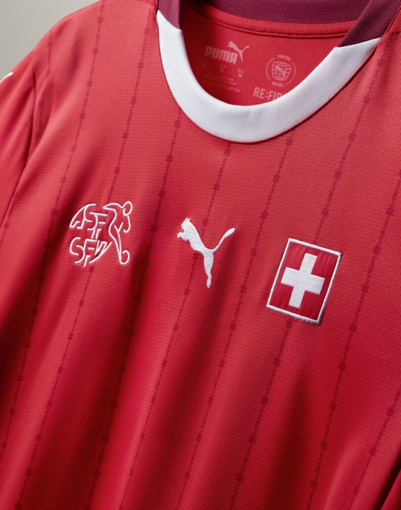 Schweiz Hjemmebanetrøje EURO 2024