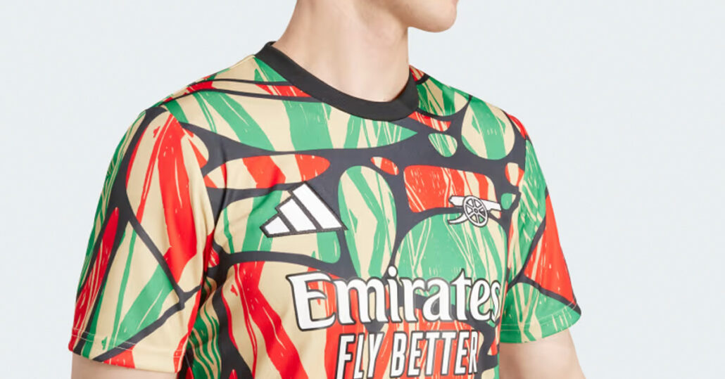 Arsenal FC Pre-Match Fodboldtrøje 2024