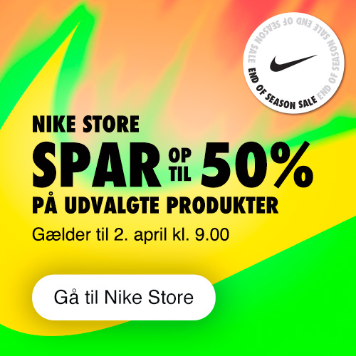 End of Season Sale hos Nike Store